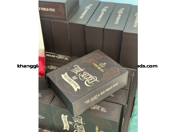 Xưởng sản xuất hộp rượu theo yêu cầu, chất lượng cao